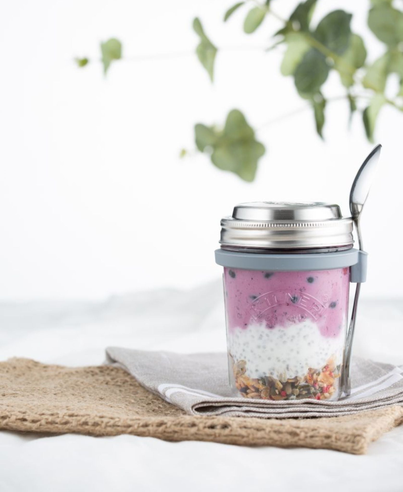 kilner-breakfast-jar-m-sliglas-350-ml-2er-set-mit-l-ffel image 4