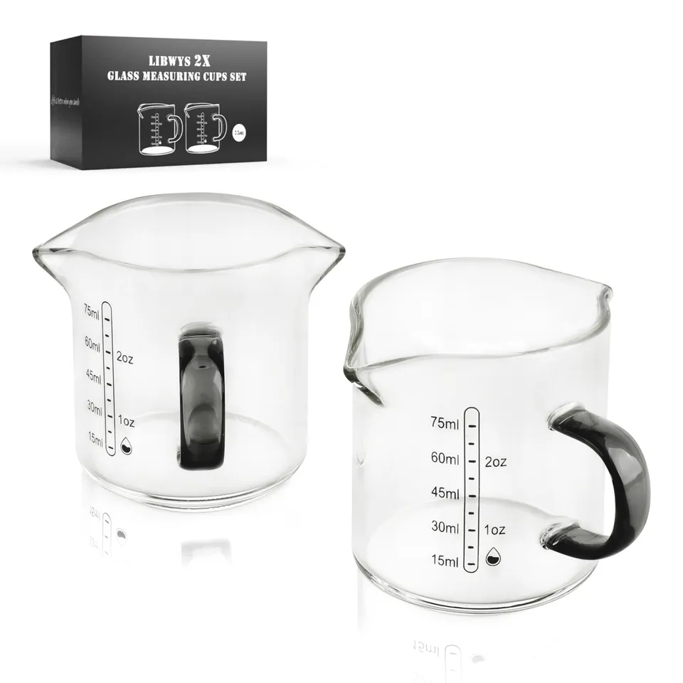 libwys-coffee-glasses-messbecher-glas-2x75ml-mit-skala image 1