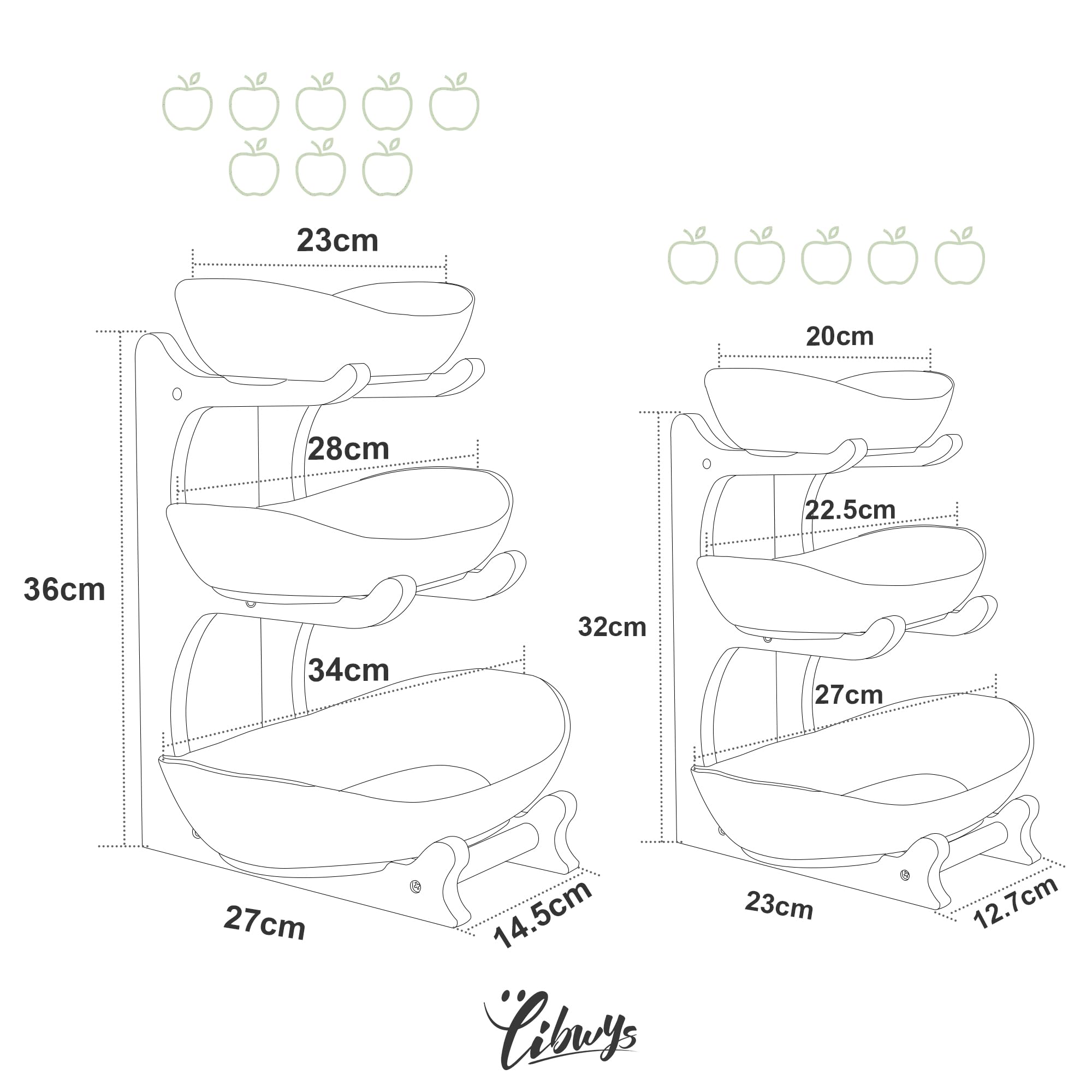 libwys-plus-serie-obst-etagere-3-st-ckig-keramik-wei-bambus image 6