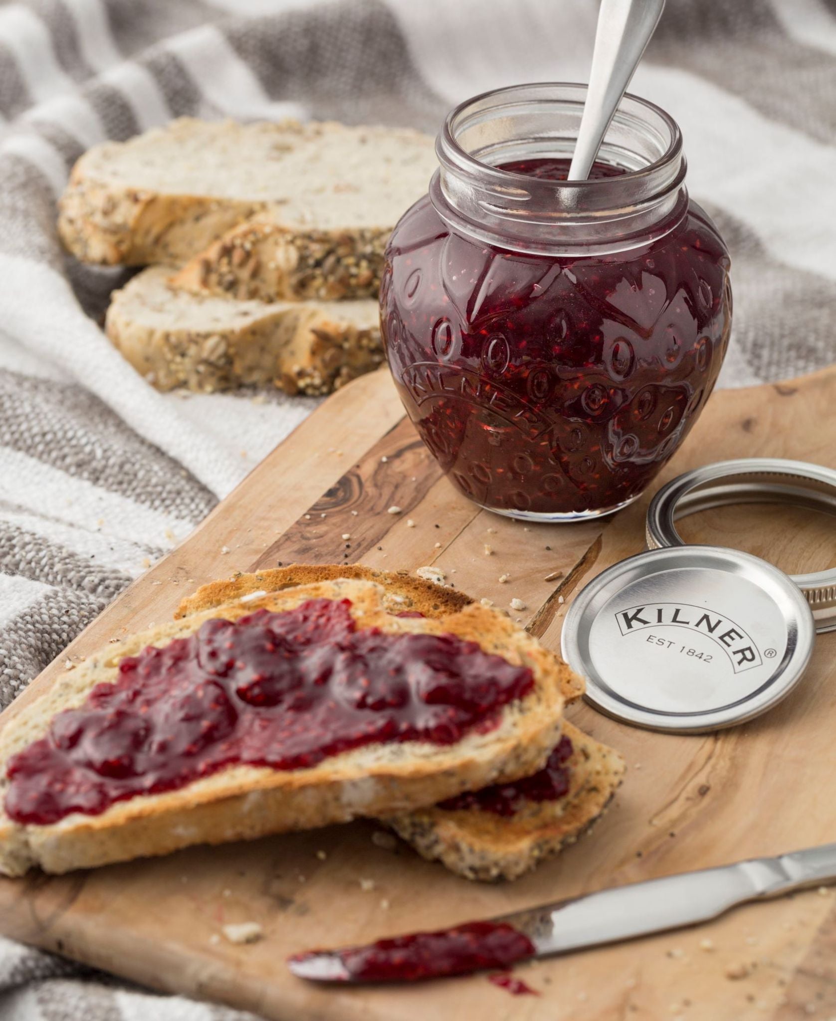 kilner-screw-top-einmachgl-ser-erdbeere-400-ml-6er-set-marmelade image 2
