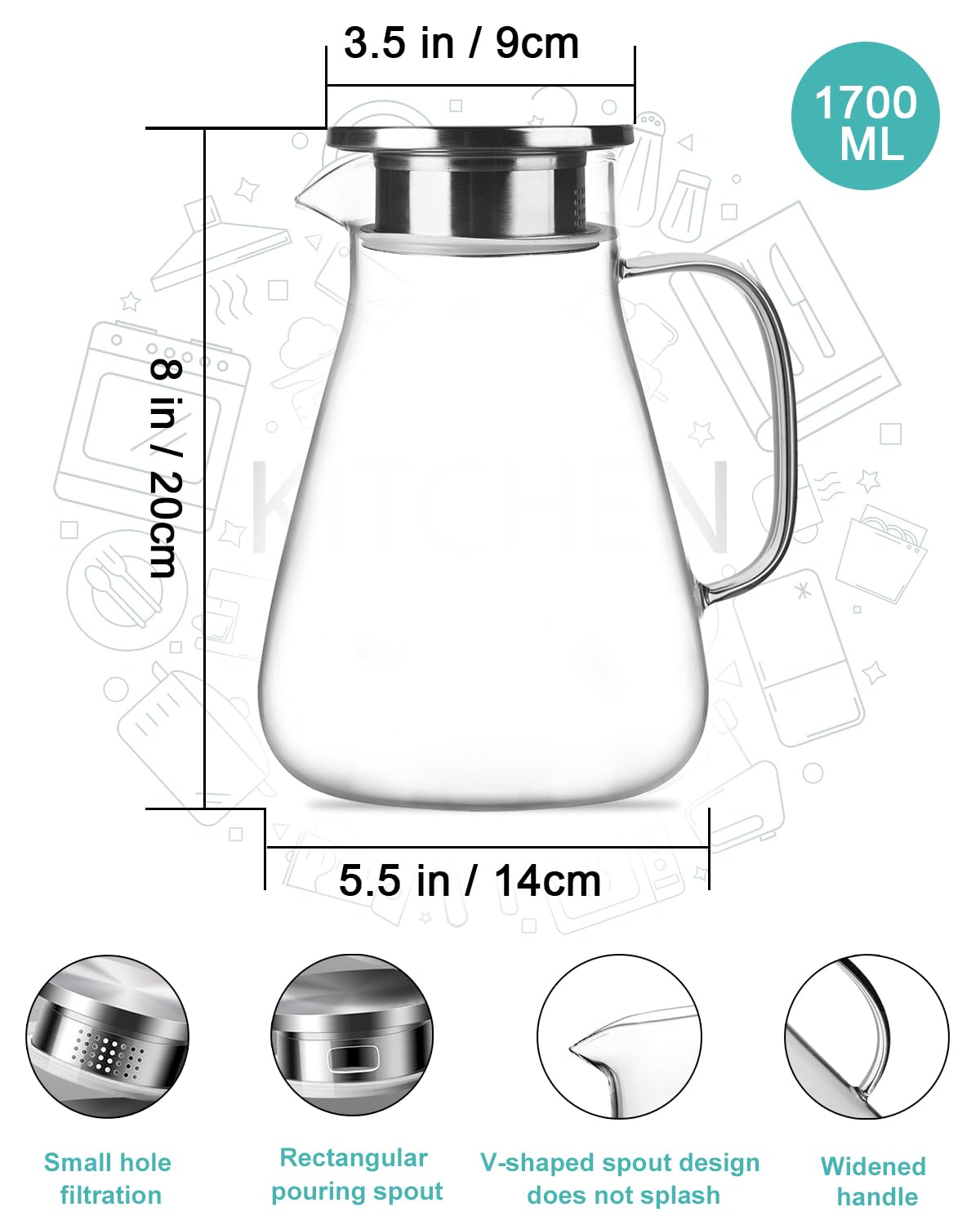 libwys-glaskrug-mit-deckel-1700ml-borosilikatglas-mit-griff image 3