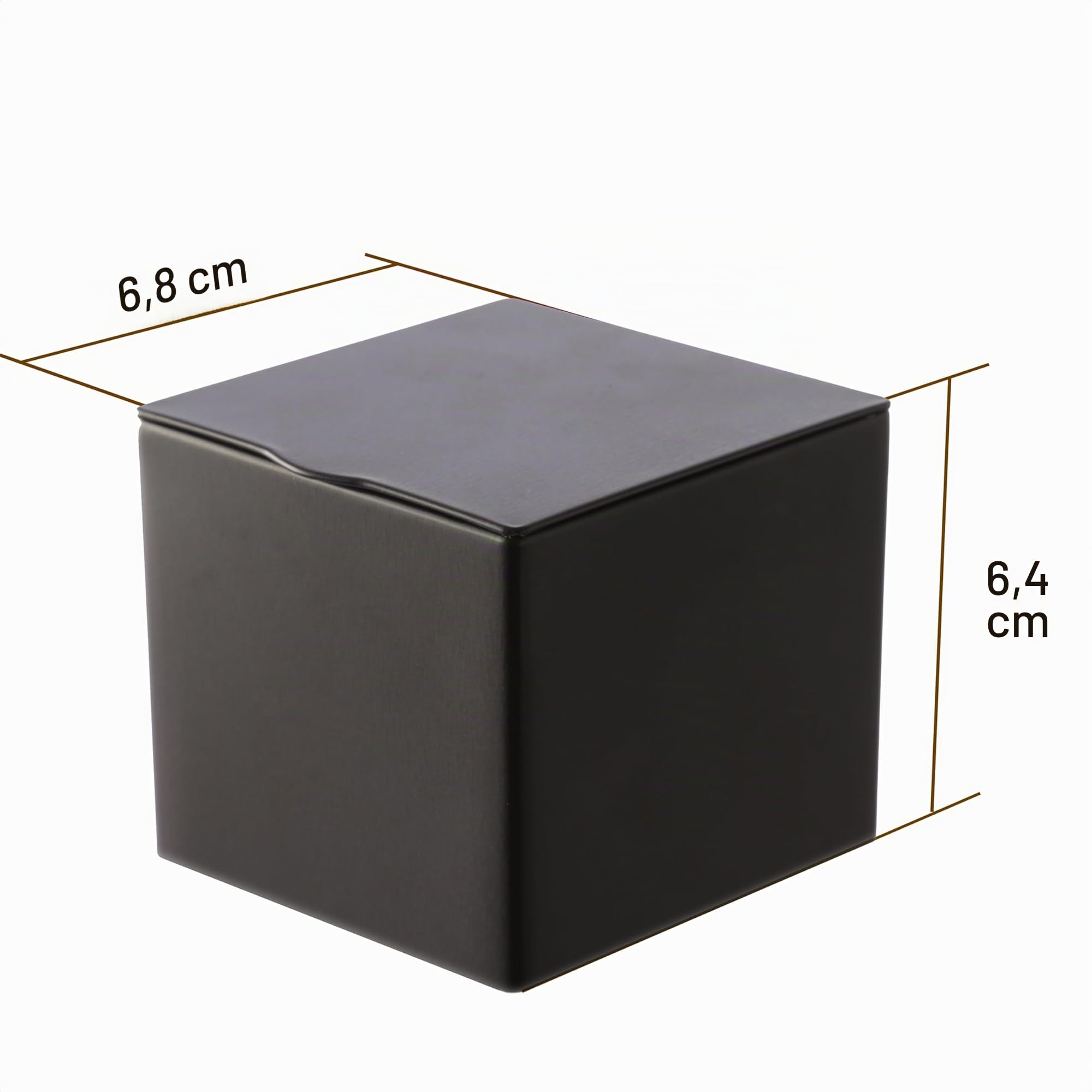 dosenritter-eckige-dosen-vorratsdose-4er-set-schwarz-matt-tee image 3