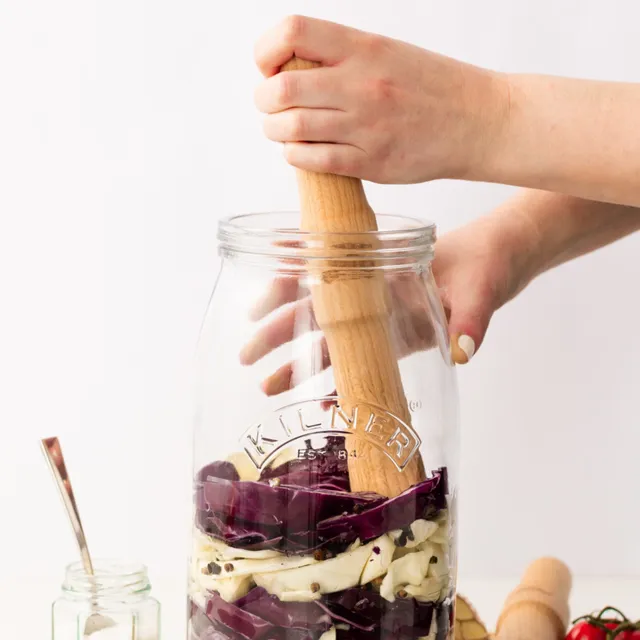 kilner-fermentation-set-fermentierglas-3-l-mit-gewichten image 1