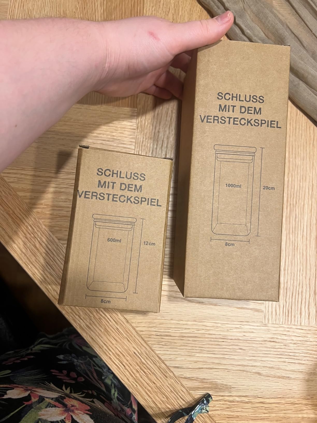 Ein Deckel klemmt