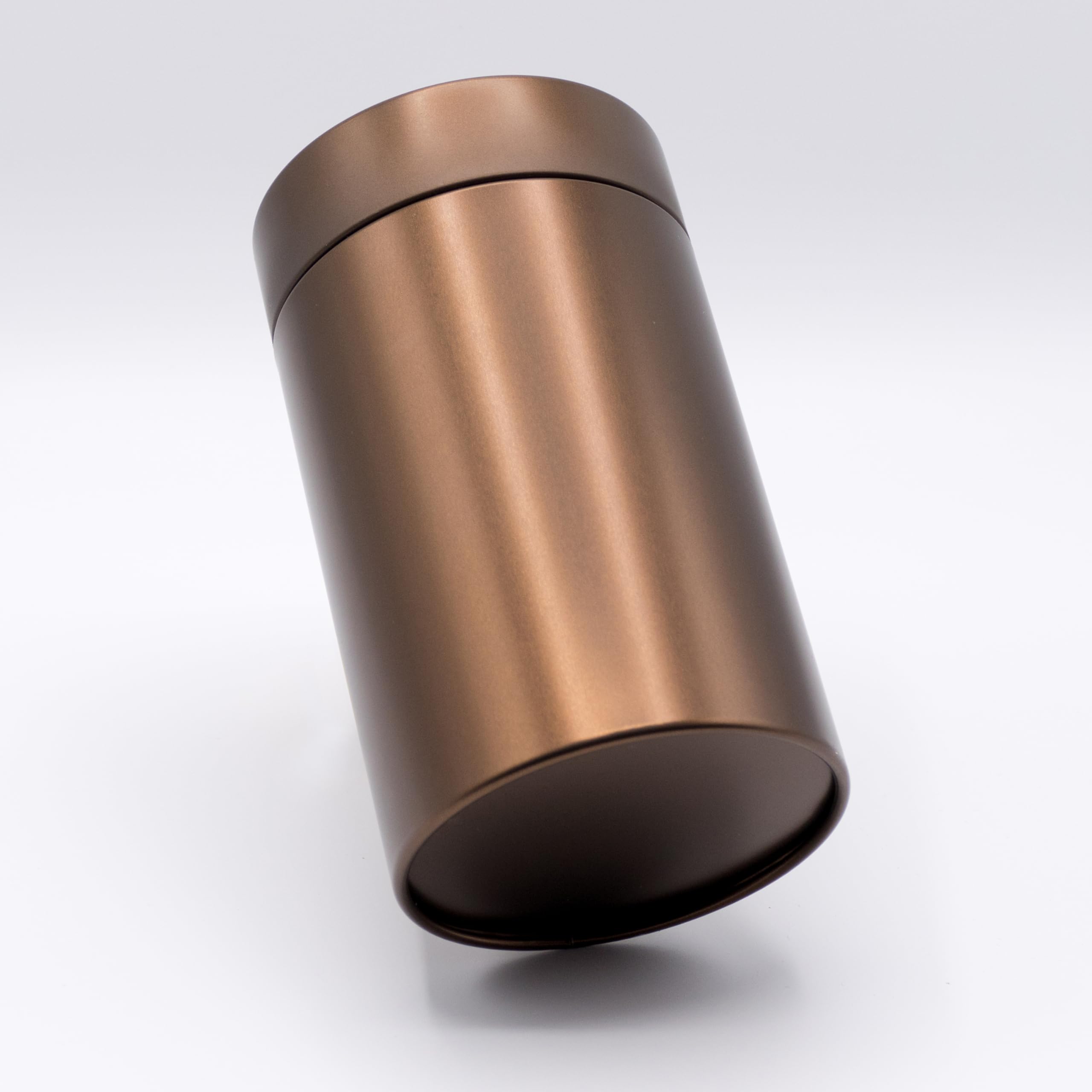 dosenritter-runde-dosen-teedose-3er-kaffeebraun-metallic image 4