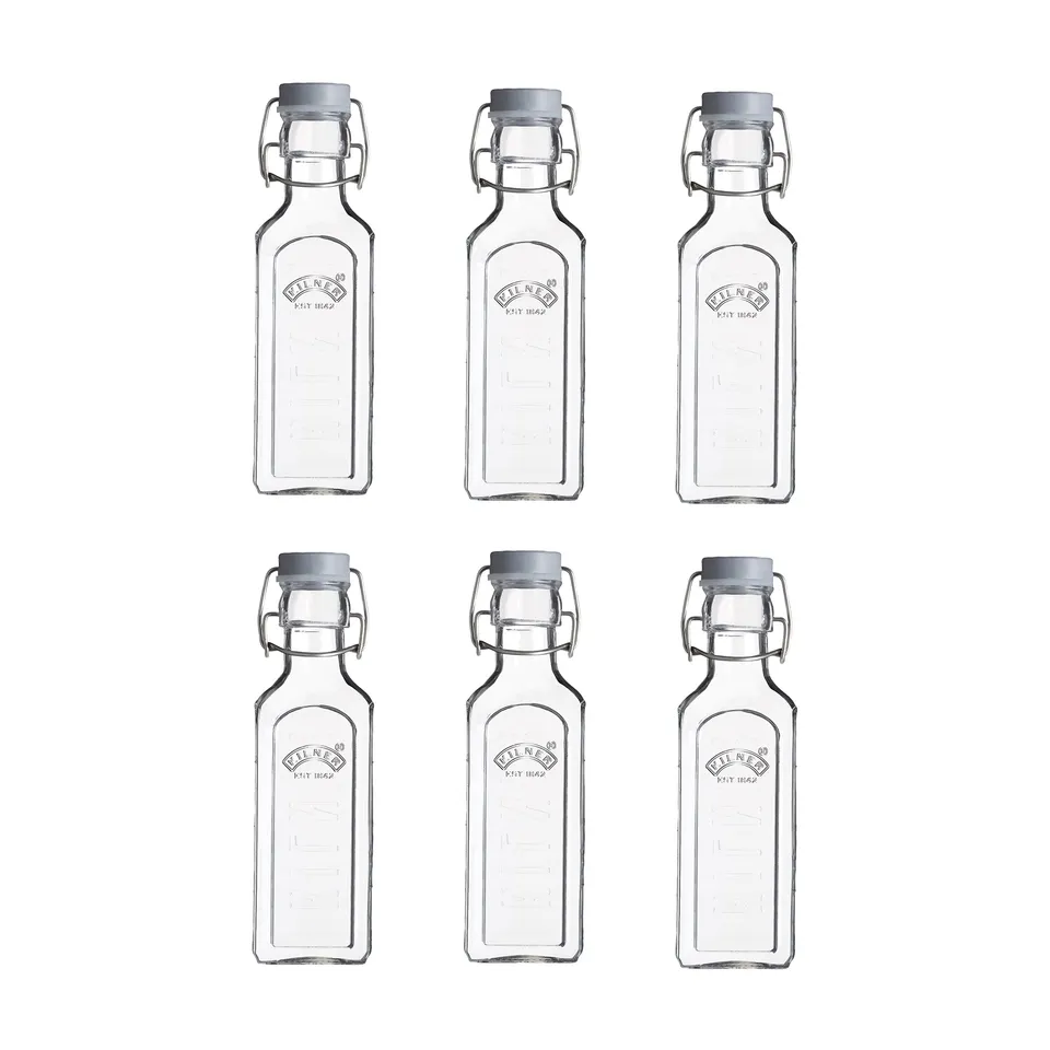 kilner-clip-top-flasche-300-ml-glas-6er-set-b-gelverschluss image 1