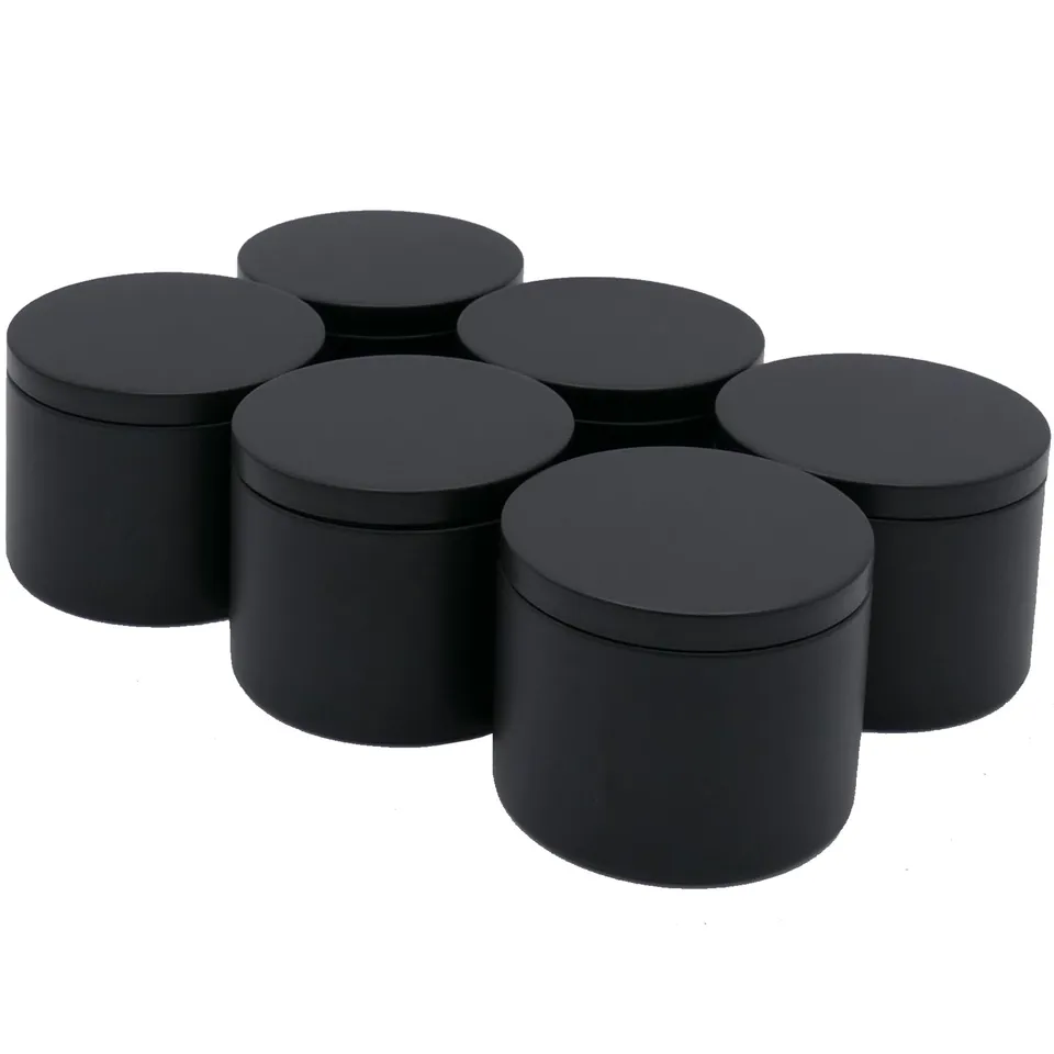 dosenritter-runde-dosen-moja-gew-rzdose-6er-schwarz-6-2x8cm image 1