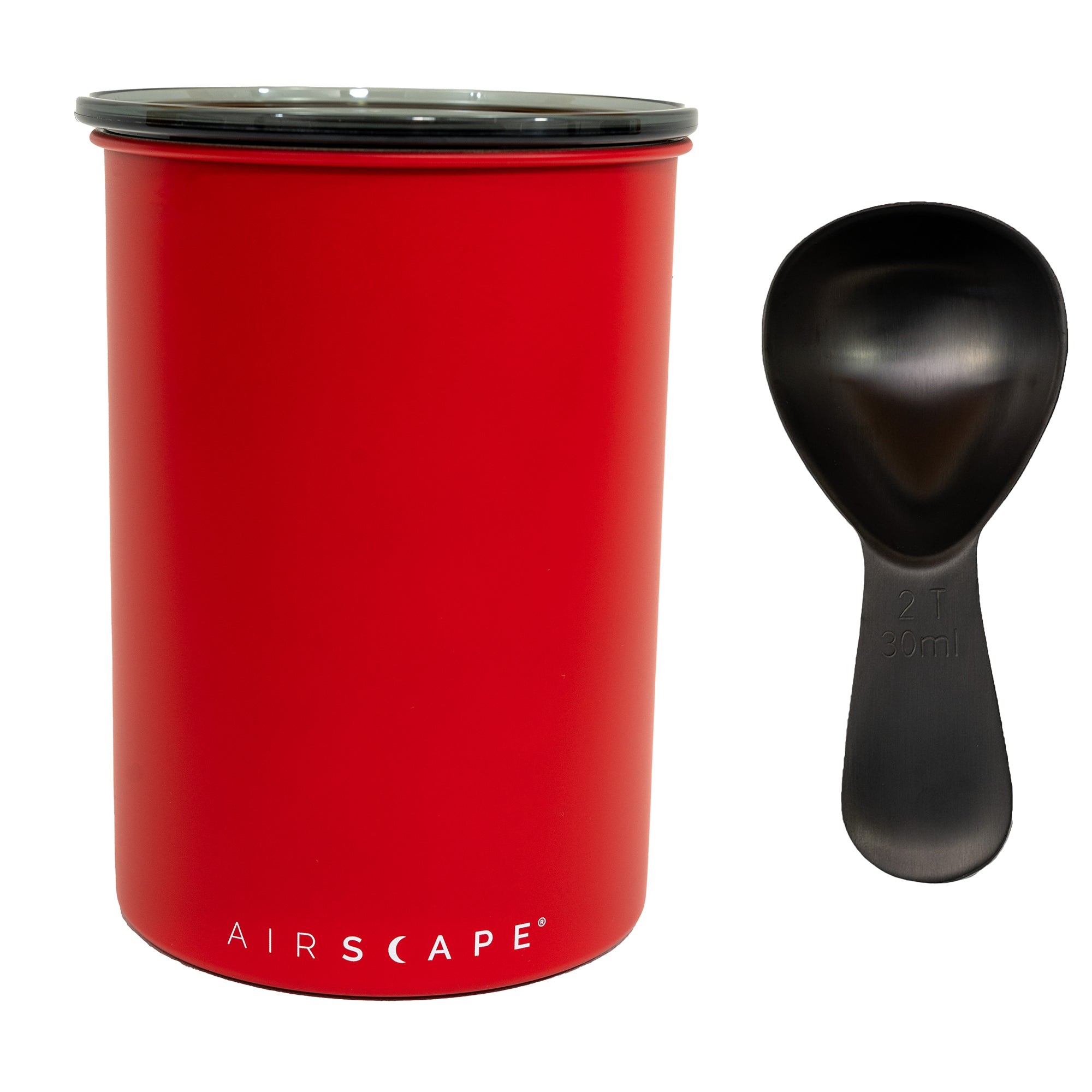 airscape-classic-kaffeeddose-500g-mattschwarz-mit-l-ffel image 5