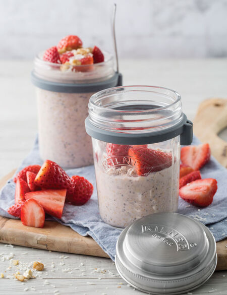 kilner-breakfast-jar-m-sliglas-350-ml-2er-set-mit-l-ffel image 5