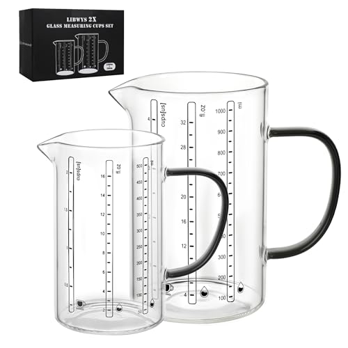 libwys-glass-messbecher-glas-1000-500-ml-2er-set-borosilikat image 8