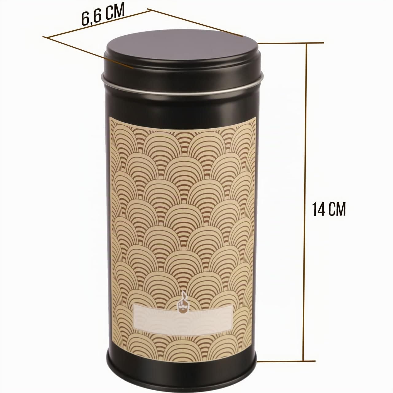 dosenritter-runde-dosen-thea-teedose-100g-4er-set-mit-etikett image 2