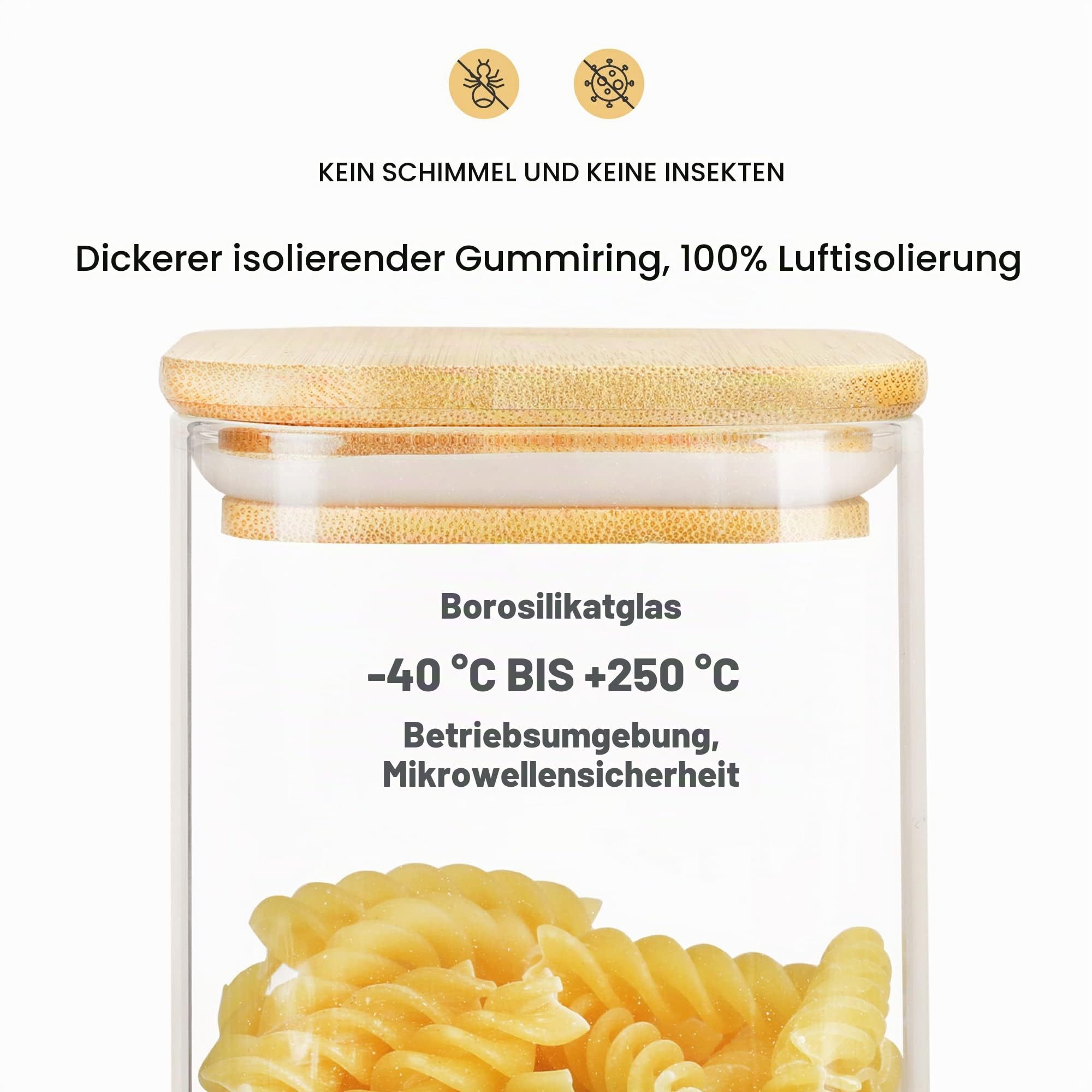 libwys-vorratsgl-ser-eckig-12er-set-600ml-1000ml-bambus-luftdicht image 5