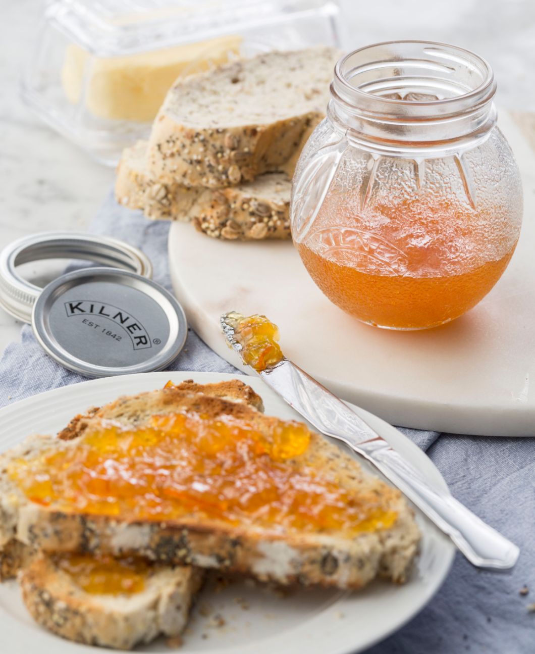 kilner-screw-top-orange-fruit-einmachglas-400-ml-6er-set image 2