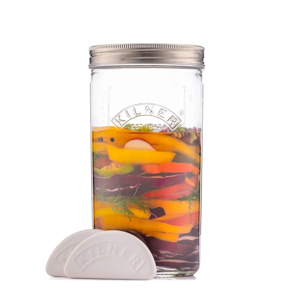 kilner-fermentation-fermentierglas-1-l-set-mit-gewichten image 1