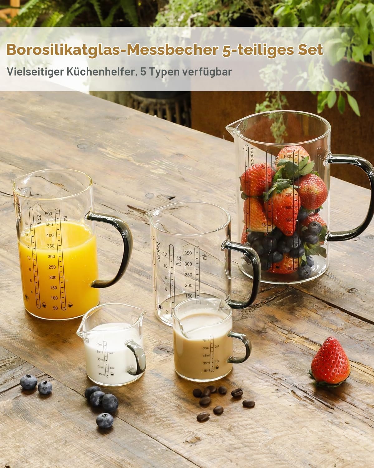 libwys-glass-messbecher-glas-1000-500-ml-2er-set-borosilikat image 2