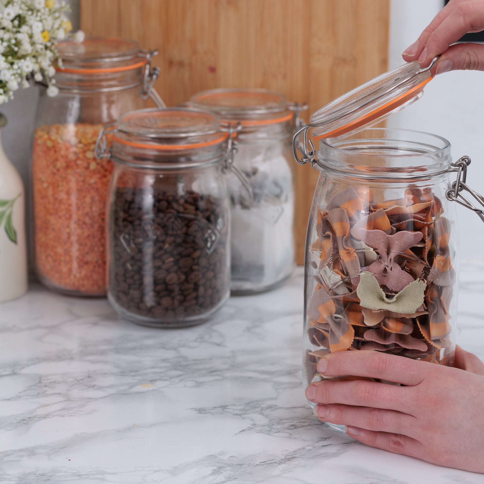 kilner-clip-top-jars-b-gelglas-1-5-l-4er-set-rund image 5