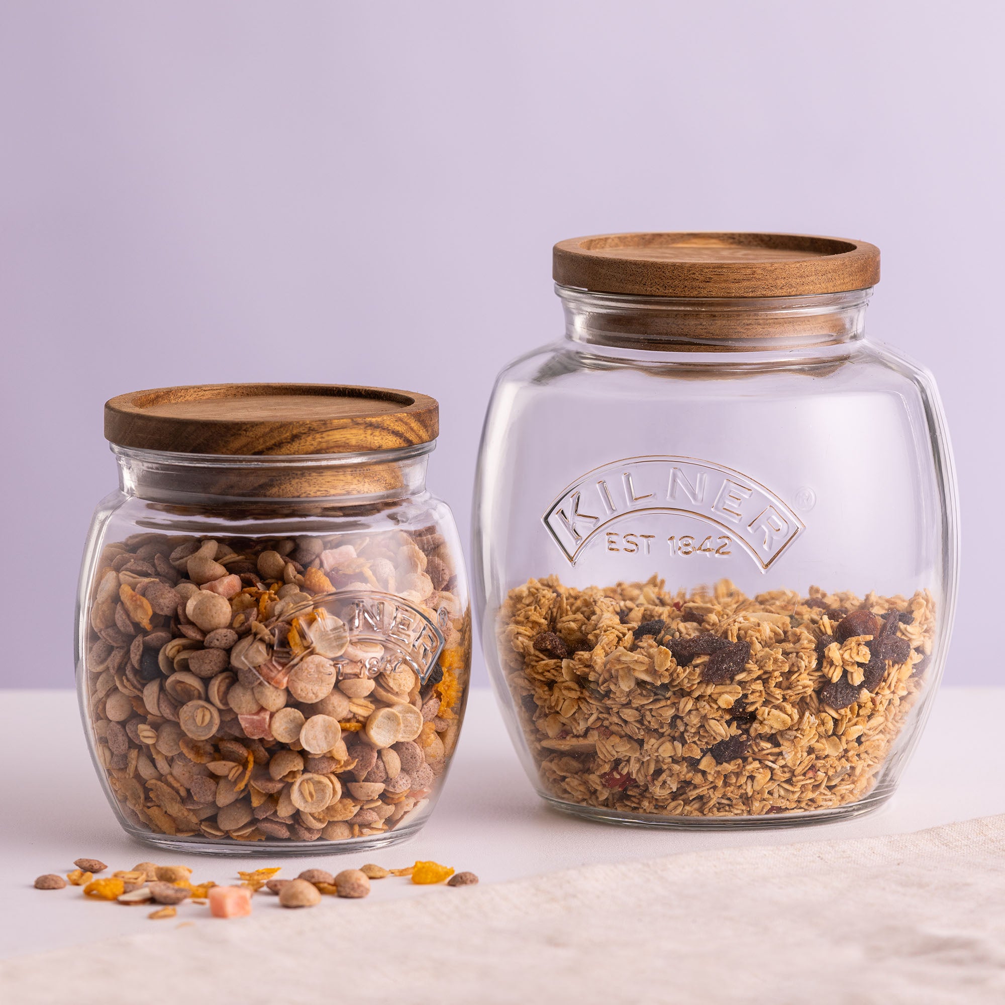 kilner-food-storage-vorratsgl-ser-mit-holzdeckel-2er-set-akazienholz image 4