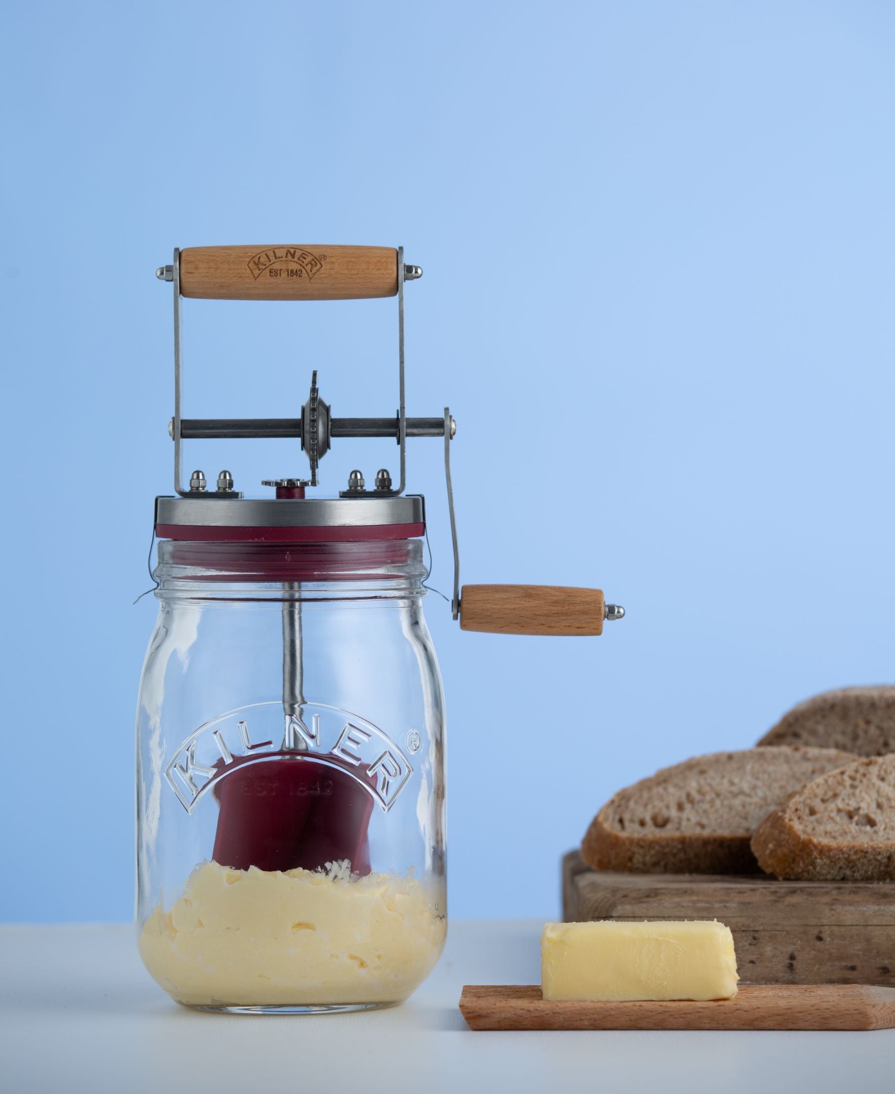 kilner-create-and-make-butterfass-glas-1l-mit-kurbel image 7