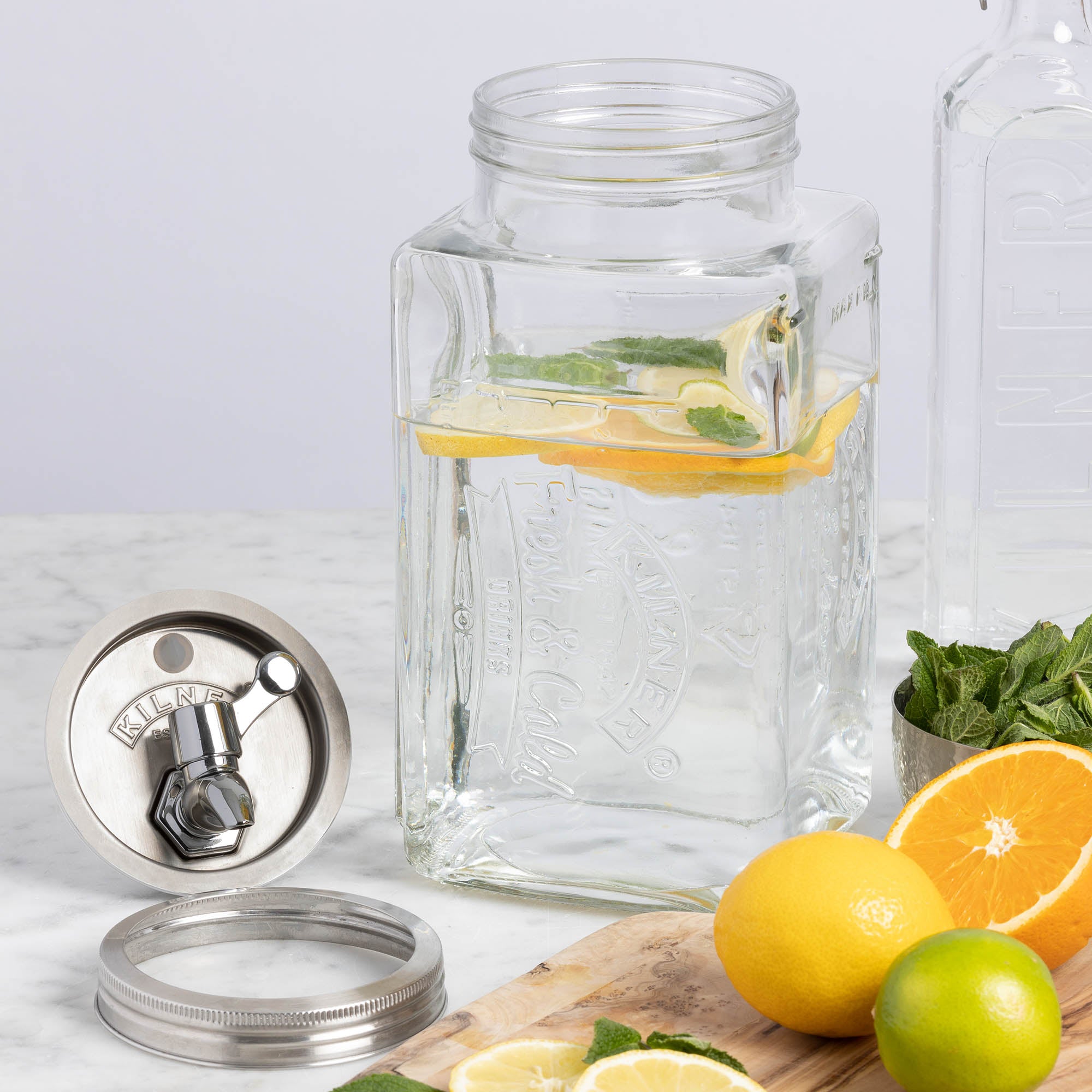 kilner-drinking-getr-nkespender-glas-3-liter-mit-zapfhahn-k-hlschrank image 2