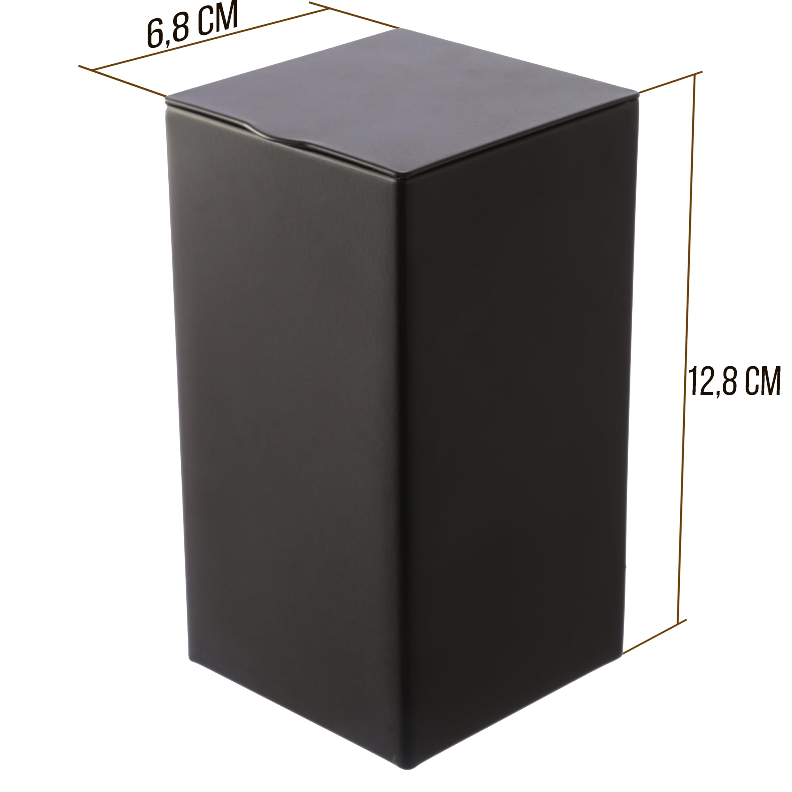 dosenritter-buba-eckige-vorratsdose-6er-set-schwarz-matt image 2