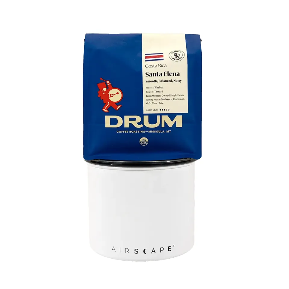 airscape-classic-kaffeeddose-250g-matt-schwarz-drum-kaffee image 1