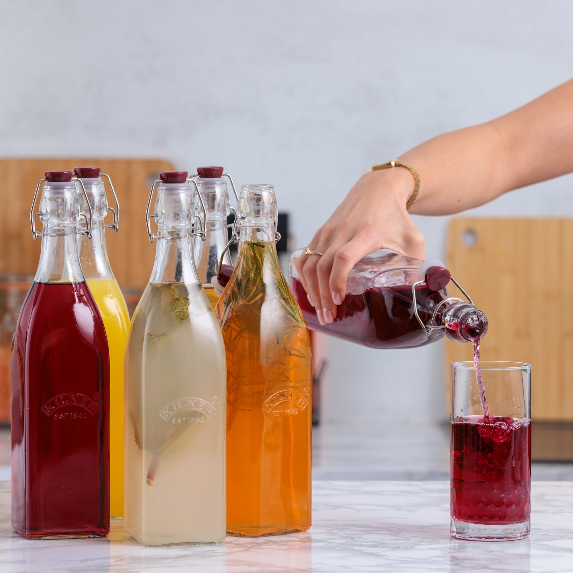 kilner-drinking-square-clip-top-flasche-1-l-6er-set image 4