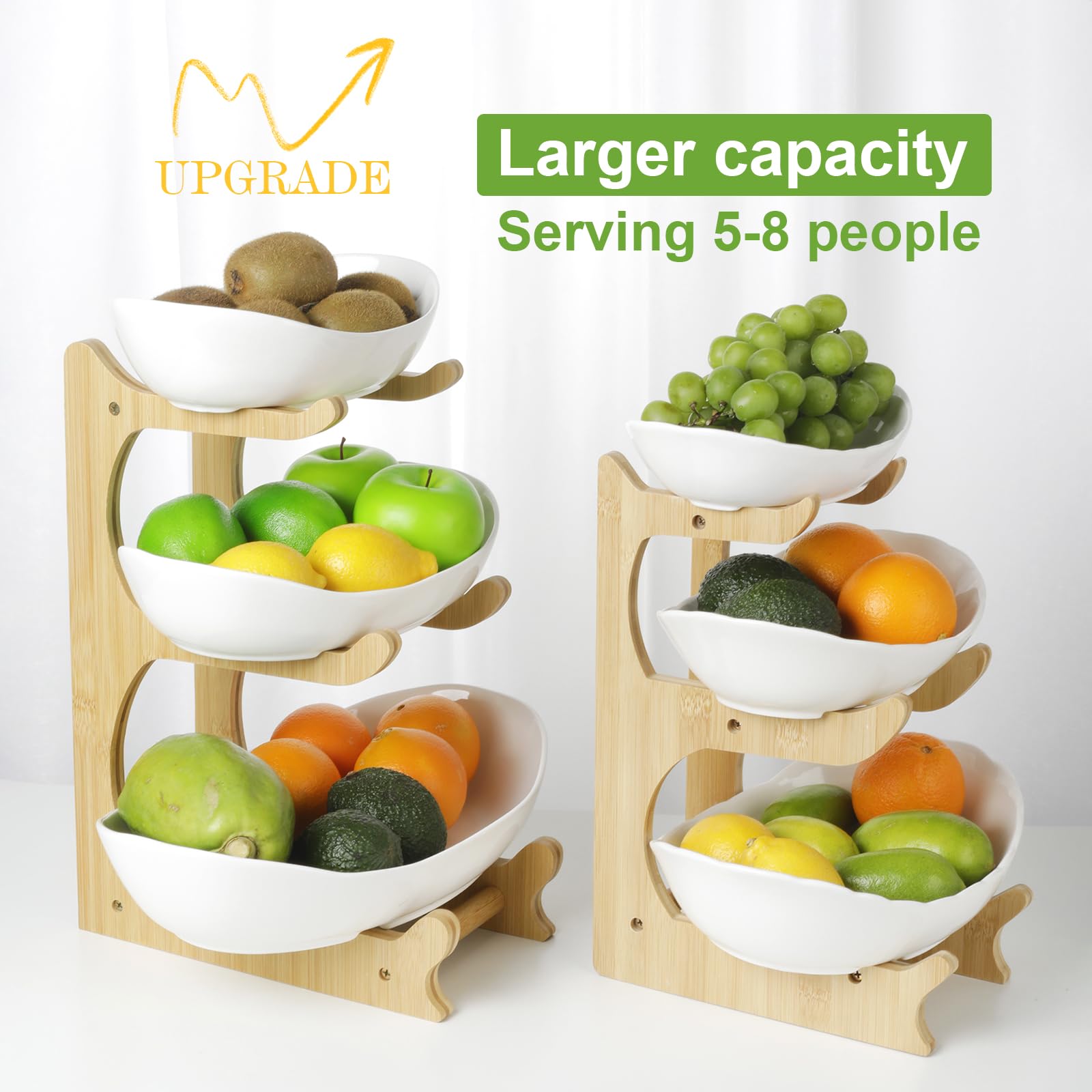libwys-plus-serie-obst-etagere-3-st-ckig-keramik-wei-bambus image 3