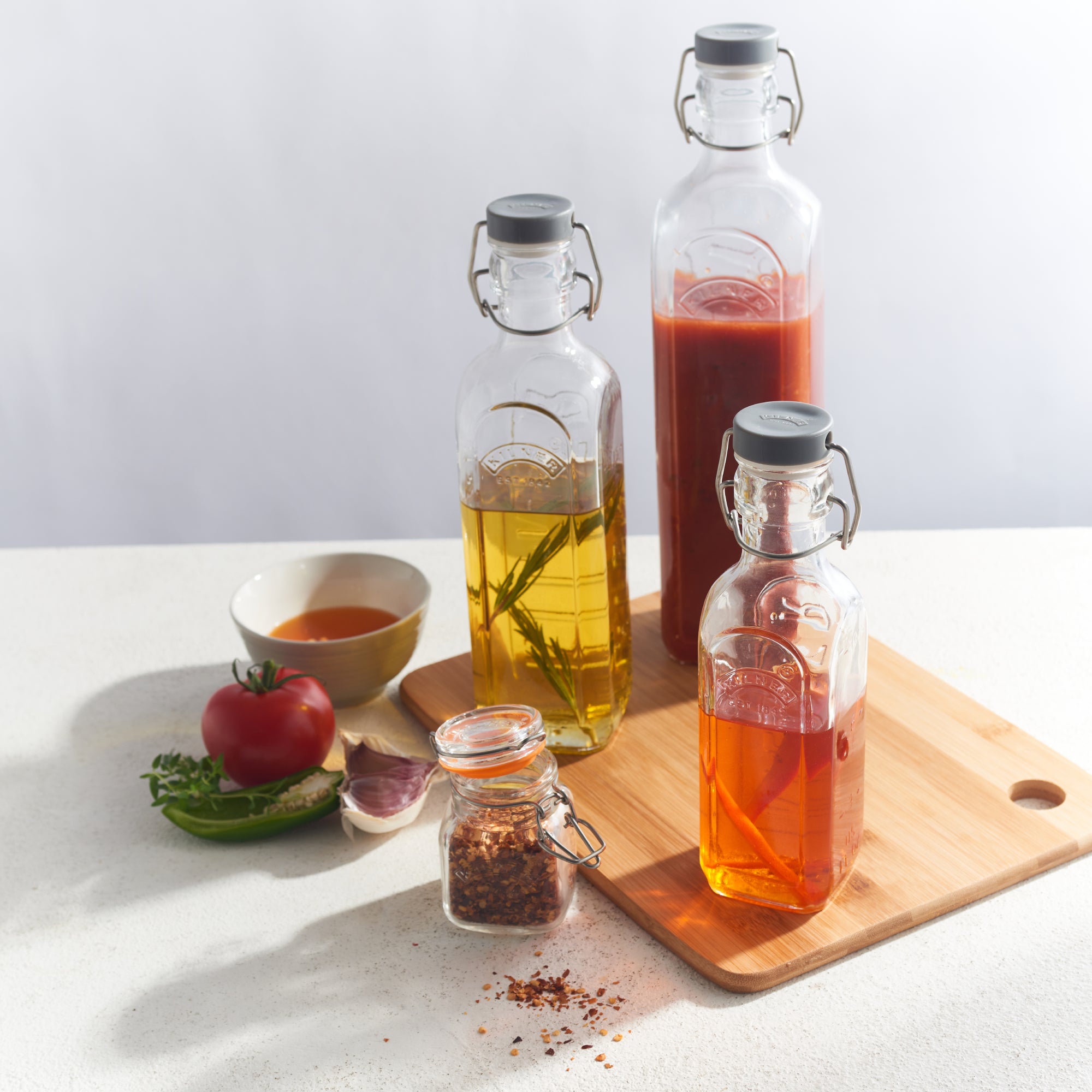 kilner-clip-top-flasche-300-ml-glas-6er-set-b-gelverschluss image 6