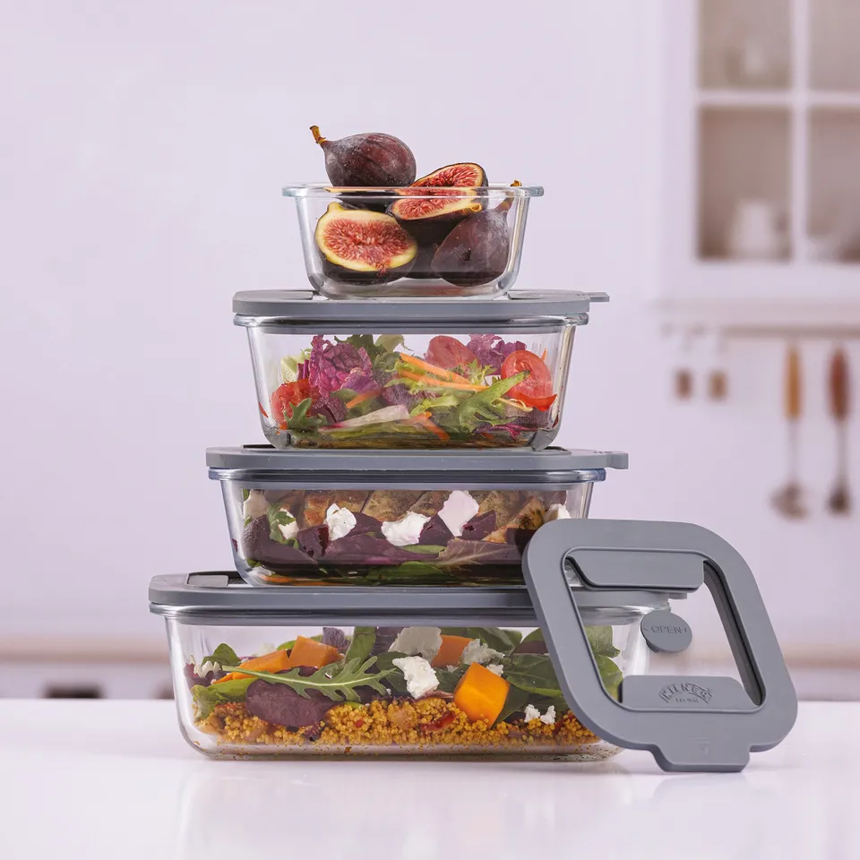 kilner-food-storage-fresh-storage-vorratsdosen-glas-4er-set image 1
