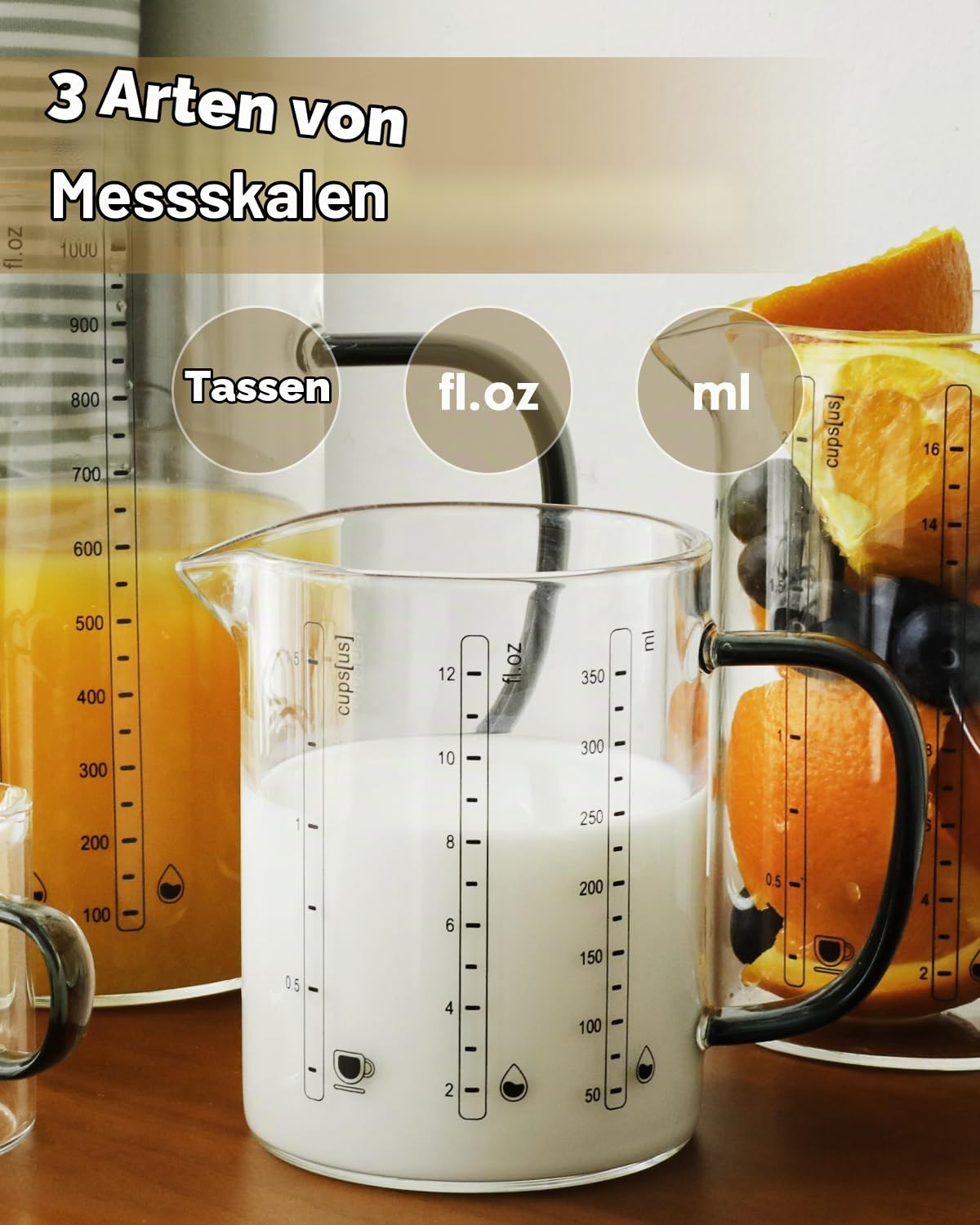 libwys-messbecher-glas-5er-set-1l-hitzebest-ndig-mit-skala image 4