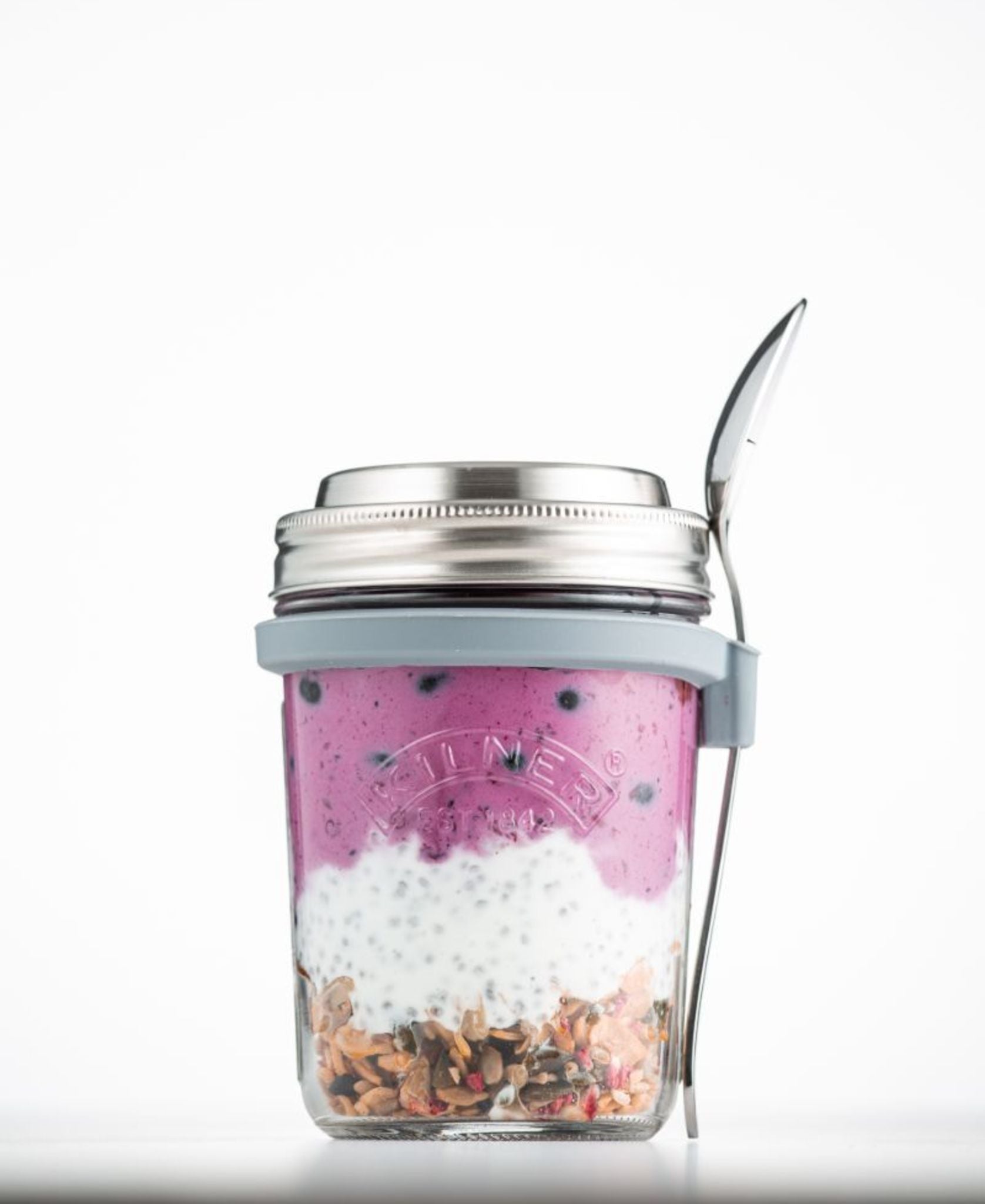 kilner-breakfast-jar-m-sliglas-350-ml-2er-set-mit-l-ffel image 3