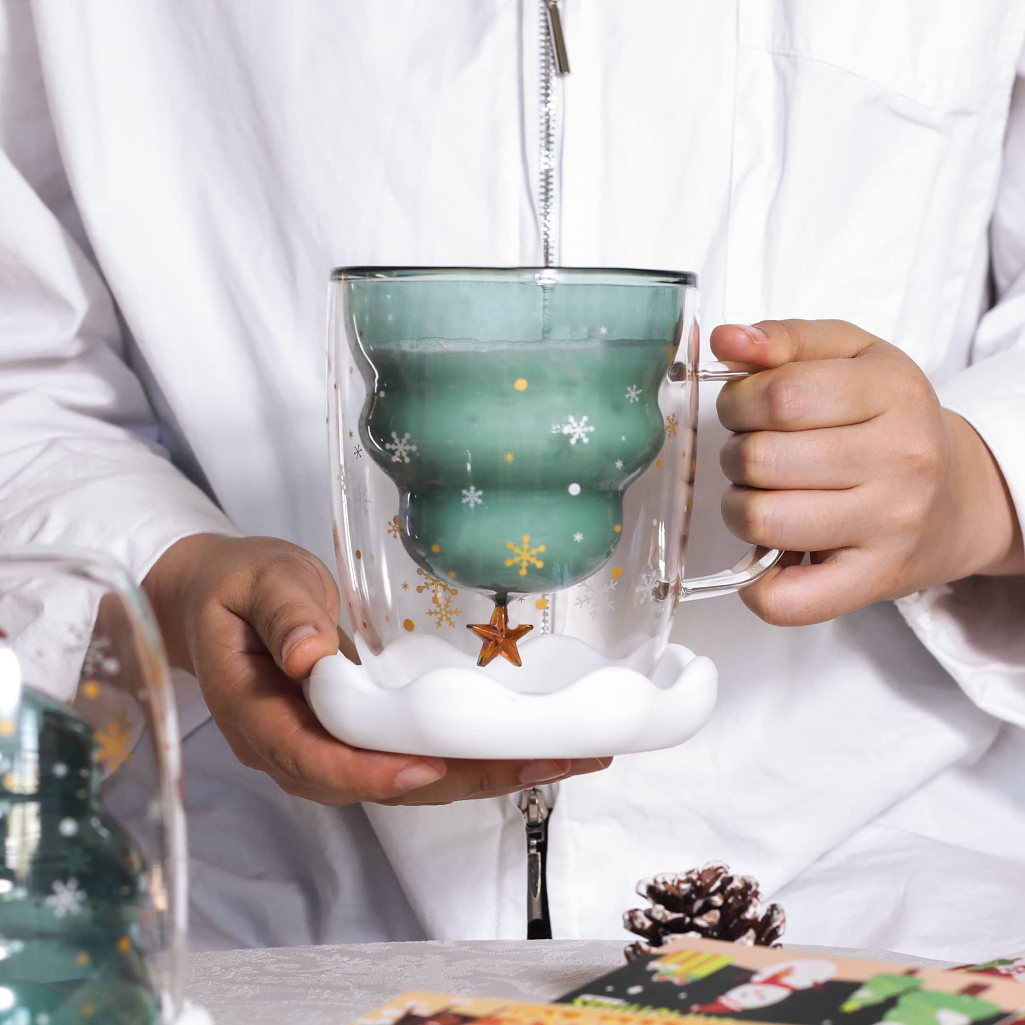 libwys-coffee-glasses-kaffeegl-ser-2x300ml-weihnachtsbaum-doppelwandig image 7