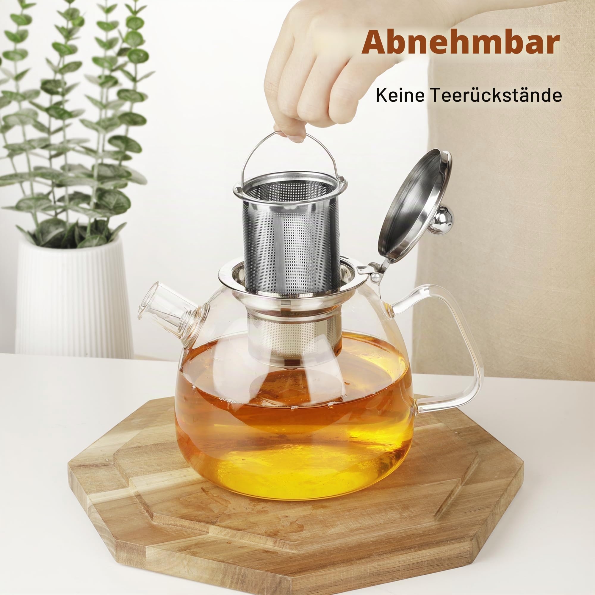 libwys-teekanne-glas-1000ml-mit-sieb-borosilikat-5-6-tassen image 4