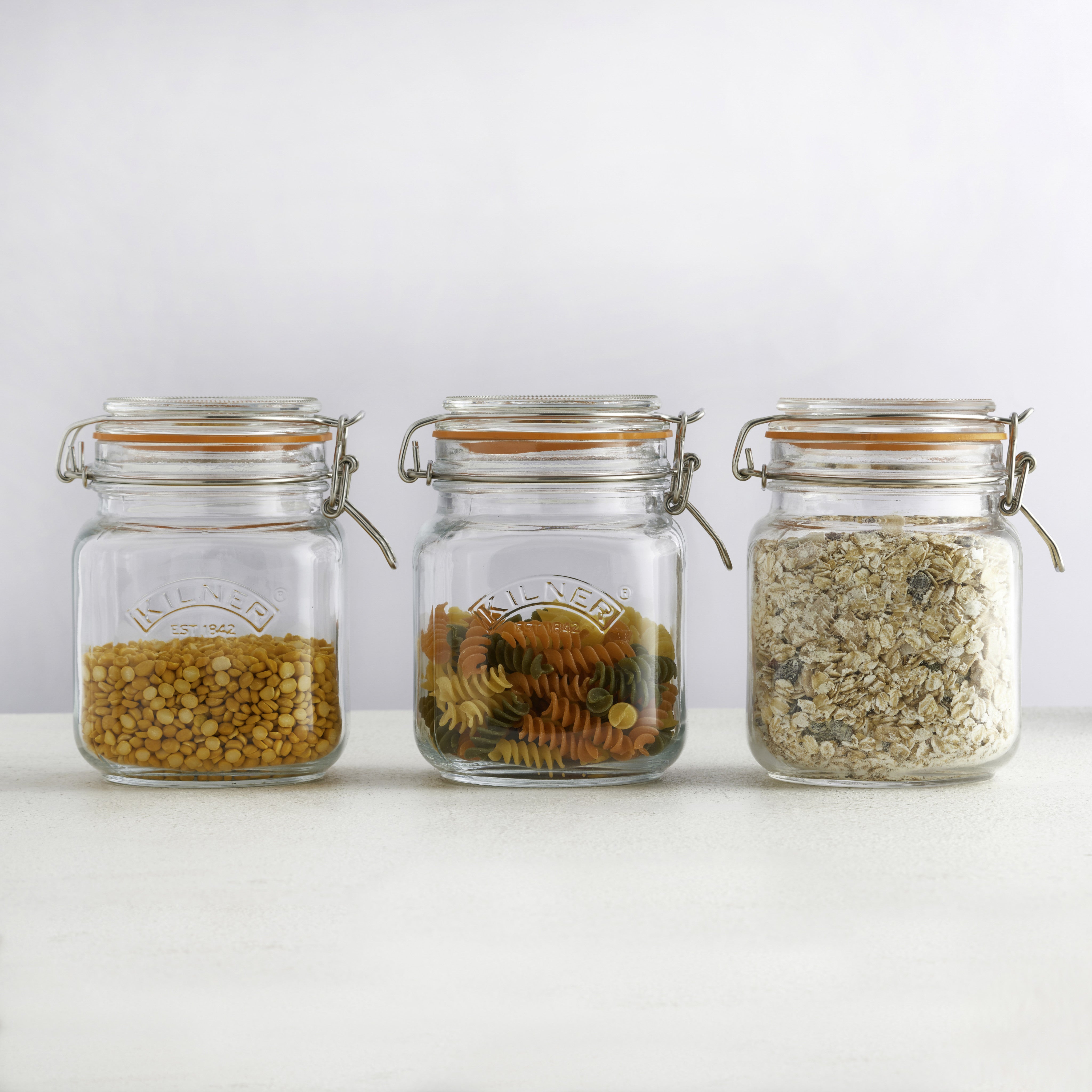 kilner-clip-top-b-gelglas-eckig-1-l-6er-set image 4