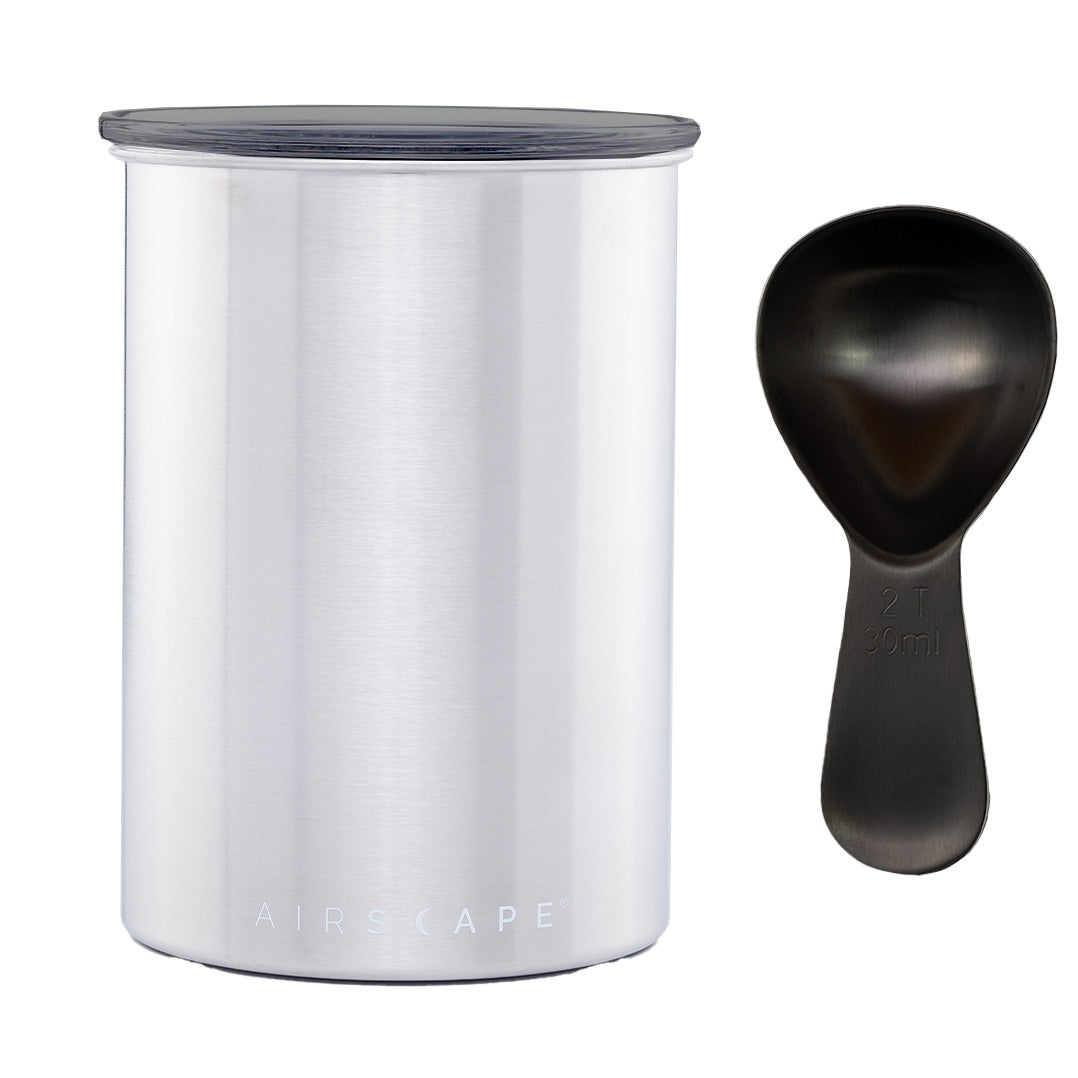 airscape-classic-kaffeeddose-500g-mattschwarz-mit-l-ffel image 6