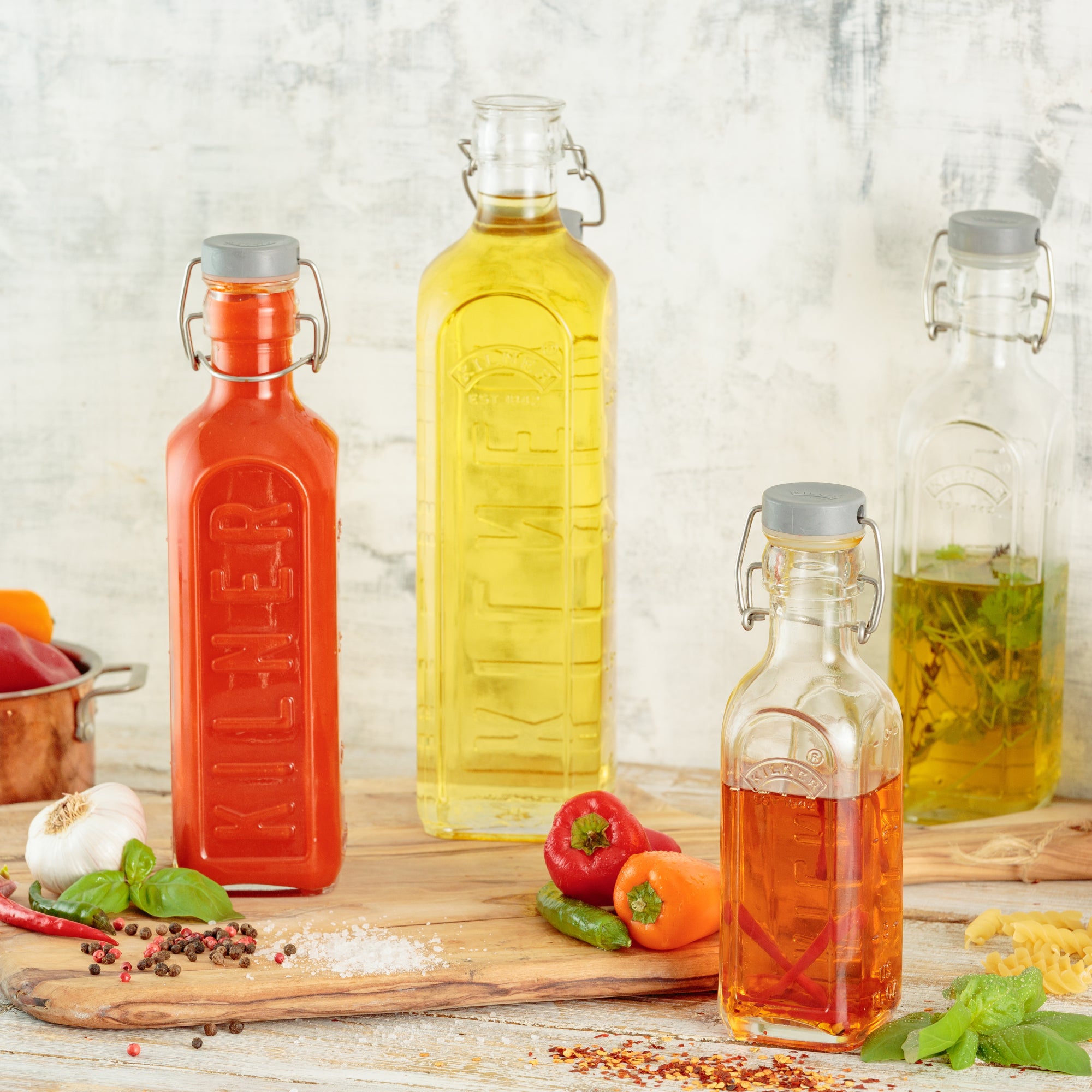 kilner-clip-top-flasche-300-ml-glas-6er-set-b-gelverschluss image 2