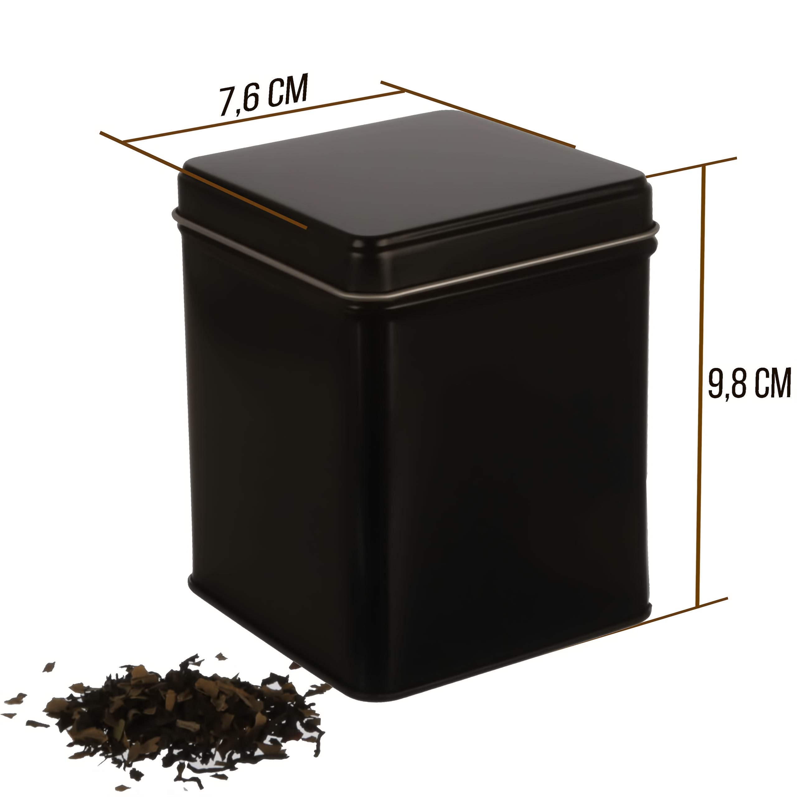 dosenritter-eckige-dosen-teedose-metall-6er-set-etikett-aromadicht image 5
