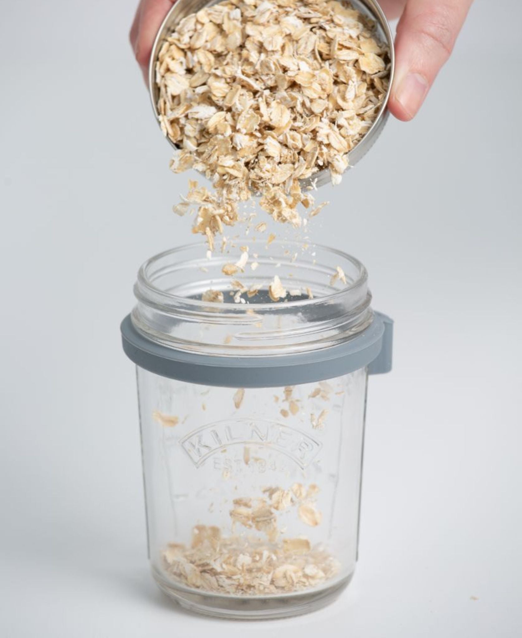 kilner-breakfast-jar-m-sliglas-350-ml-2er-set-mit-l-ffel image 2