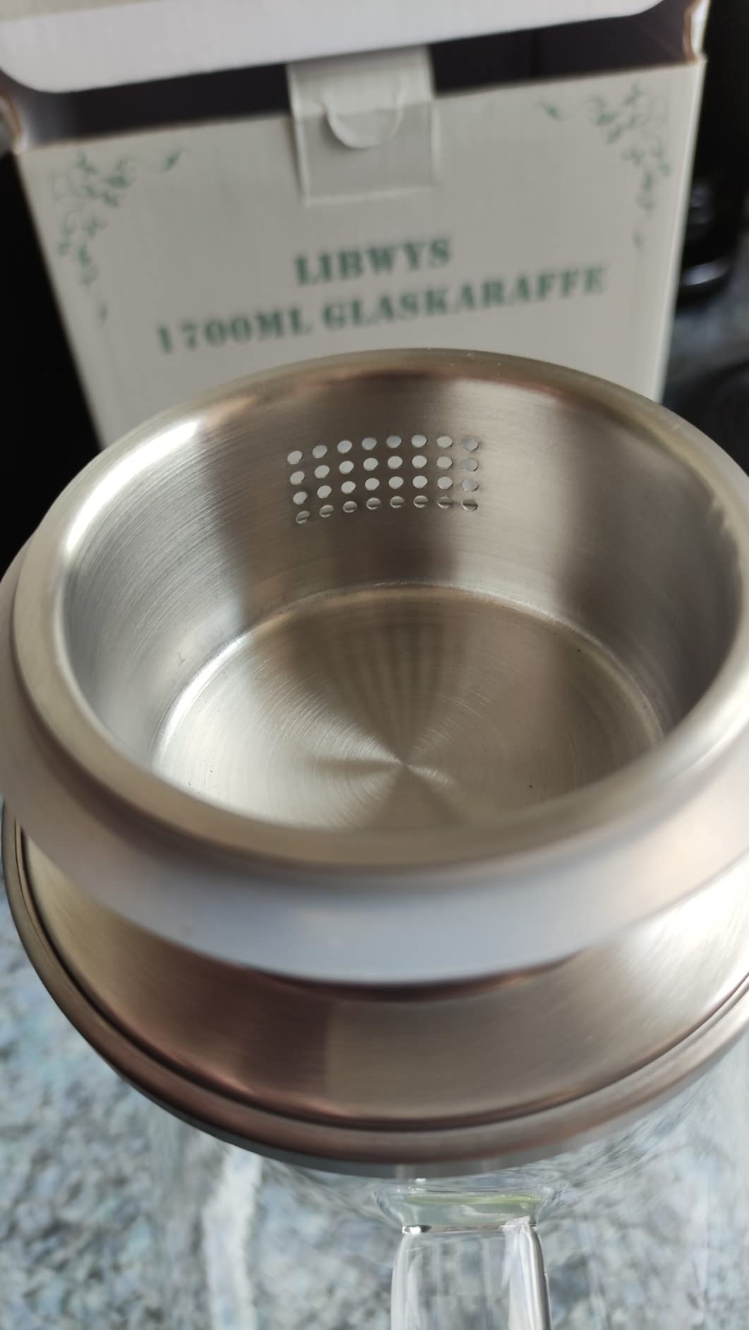 Schönes Glas