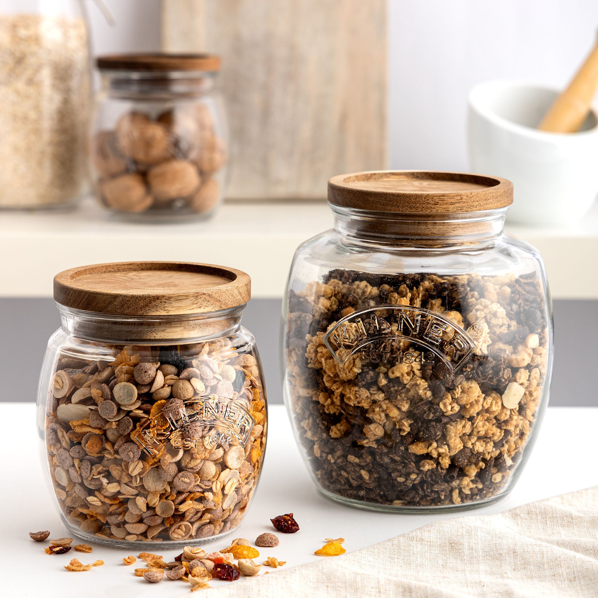 kilner-food-storage-vorratsgl-ser-mit-holzdeckel-2er-set-akazienholz image 5