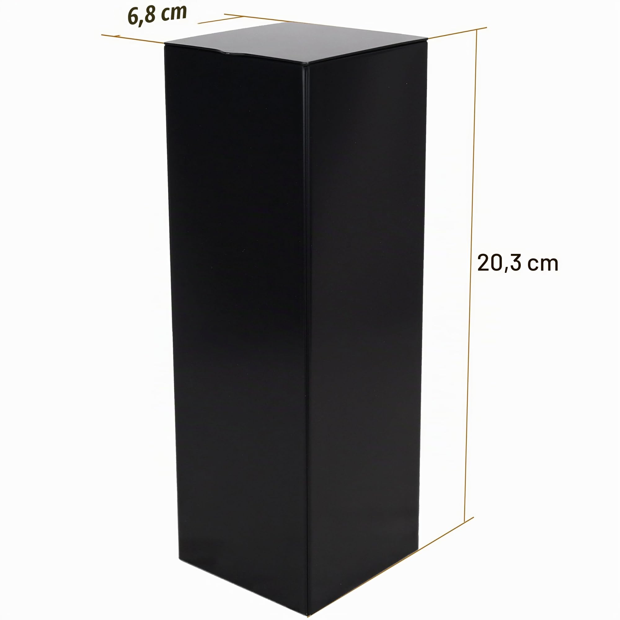 dosenritter-eckige-dosen-vorratsdose-4er-set-schwarz-matt-tee image 7