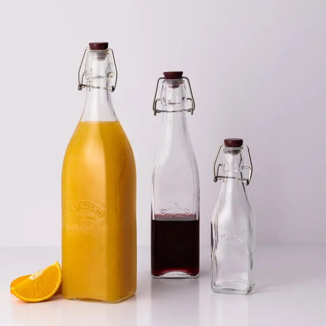 kilner-b-gelflaschen-eckig-3er-set-glasflasche image 1