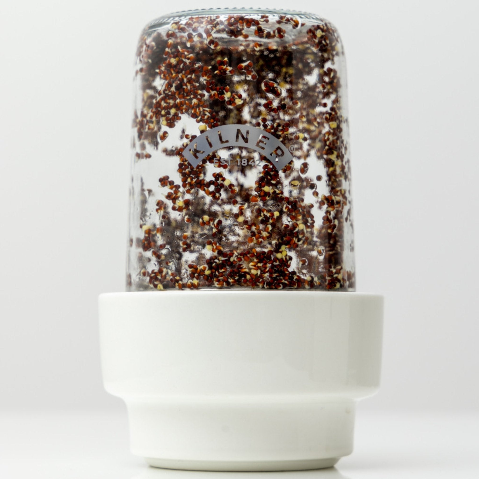 kilner-create-and-make-sprouting-keimglas-set-keramikschale image 3