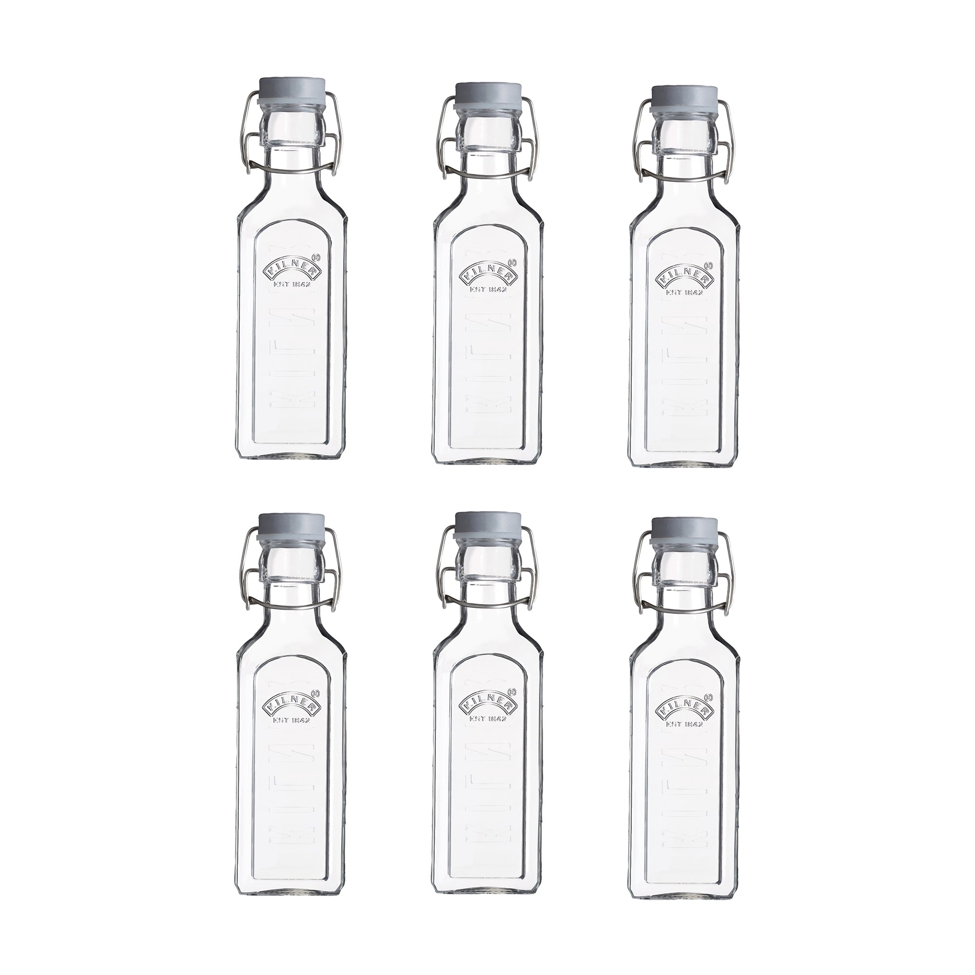 kilner-clip-top-flasche-300-ml-glas-6er-set-b-gelverschluss image 1